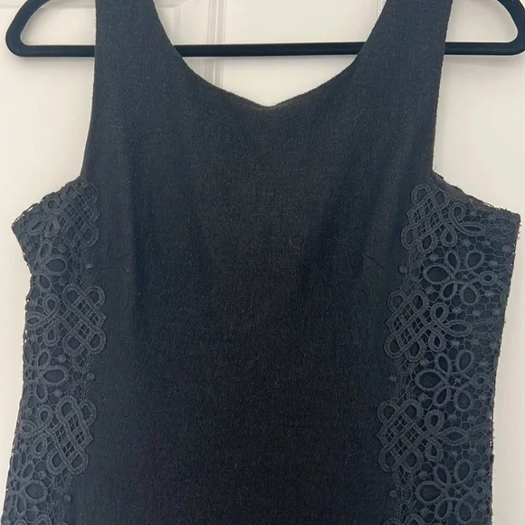 Banana Republic Wool Blend Crochet Cocktail Dress - Picture 3 of 9